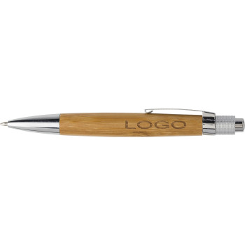 Penne in legno personalizzate con logo - Penna a sfera Arabella | Bambù
