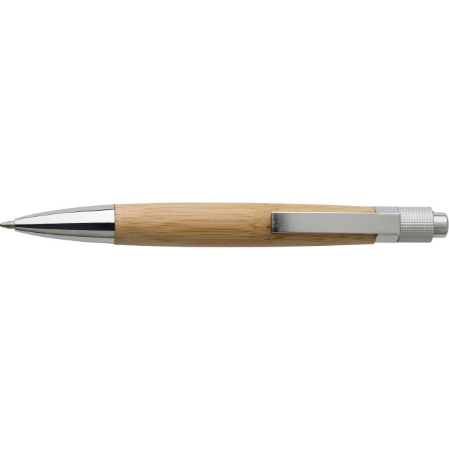 Penne in legno personalizzate con logo - Penna a sfera Arabella | Bambù