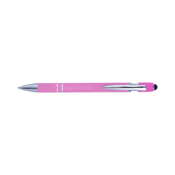 Penne touch screen personalizzate con logo - Penna a sfera capacitiva in alluminio Primo
