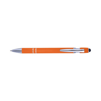 Penne touch screen personalizzate con logo - Penna a sfera capacitiva in alluminio Primo