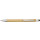 Penna a sfera personalizzabile Impression in bamboo con puntale capacitivo
