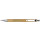 Penna a sfera personalizzabile Impression in bamboo con meccanismo a scatto