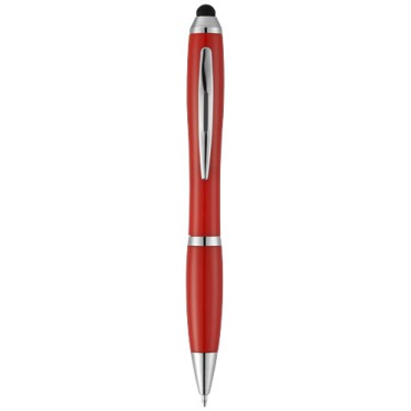 Penna personalizzata con logo  - Penna a sfera con stylus Nash