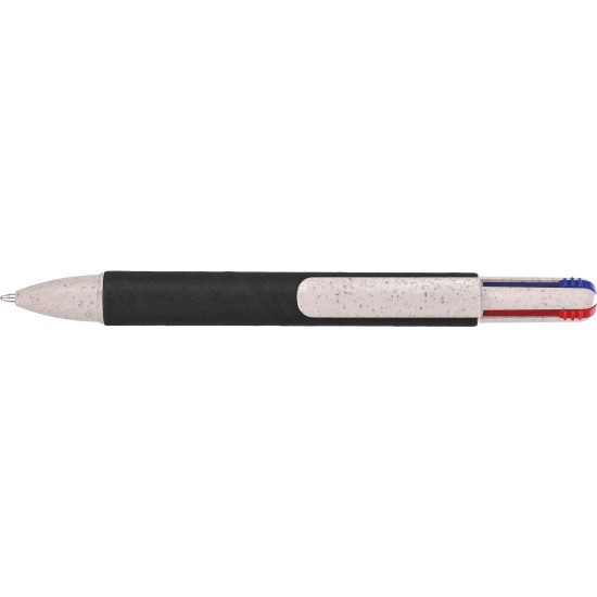 Penna a sfera Deborah | Cartone riciclato e paglia di frumento | 4 colori
