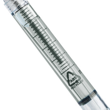 Penna personalizzata con logo  - Penna a sfera Dr. David | Riciclata | A siringa