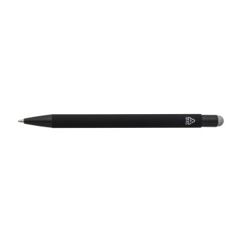 Penna in metallo personalizzata con logo - Penna a sfera Formentera | Riciclata | Stylus