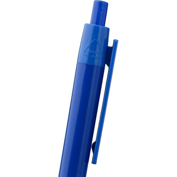 gadget ecologici con logo - Penna a sfera Gerald | Riciclato | Clip grande