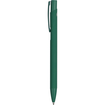 gadget ecologici con logo - Penna a sfera Gladys | Riciclata | Finitura in gomma