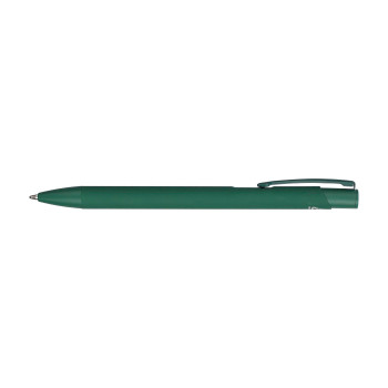 Penna in metallo personalizzata con logo - Penna a sfera Gladys | Riciclata | Finitura in gomma