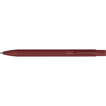 gadget ecologici con logo - Penna a sfera Gladys | Riciclata | Finitura in gomma