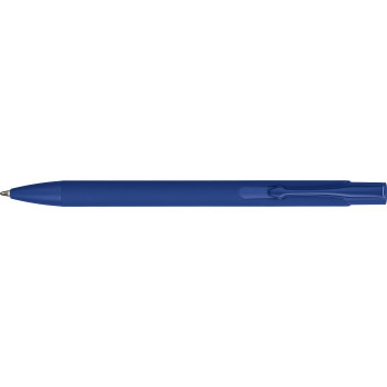 gadget ecologici con logo - Penna a sfera Gladys | Riciclata | Finitura in gomma