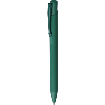 gadget ecologici con logo - Penna a sfera Gladys | Riciclata | Finitura in gomma