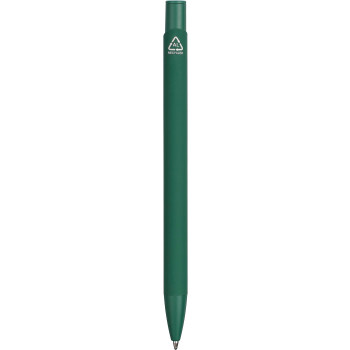 gadget ecologici con logo - Penna a sfera Gladys | Riciclata | Finitura in gomma