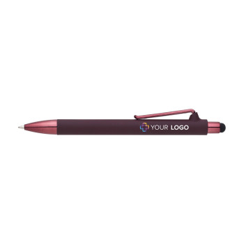 Penna in metallo personalizzata con logo - Penna a sfera Hendrix | Stylus