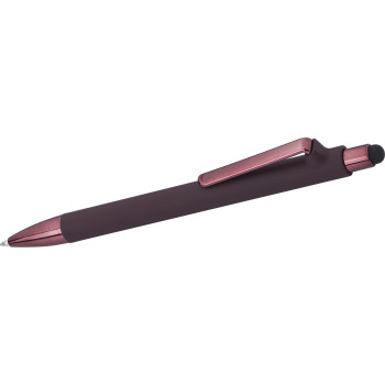 Penna in metallo personalizzata con logo - Penna a sfera Hendrix | Stylus