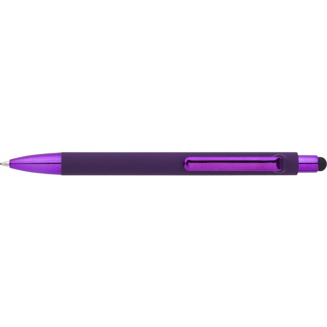 Penna in metallo personalizzata con logo - Penna a sfera Hendrix | Stylus