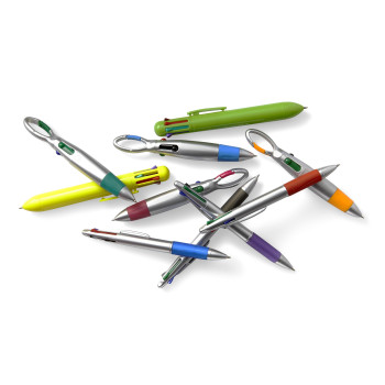 Penna a sfera in ABS 4 colori Marvin