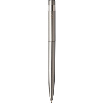 gadget ecologici con logo - Penna a sfera in acciaio inox riciclato Hannelore