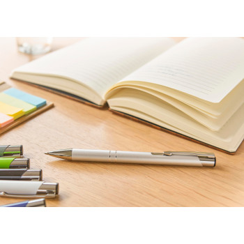Penna in metallo personalizzata con logo - Penna a sfera in alluminio Alexander