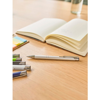 Penna in metallo personalizzata con logo - Penna a sfera in alluminio Alexander