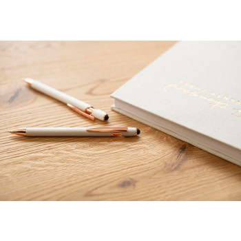 Penna in metallo personalizzata con logo - Penna a sfera in alluminio Anthony
