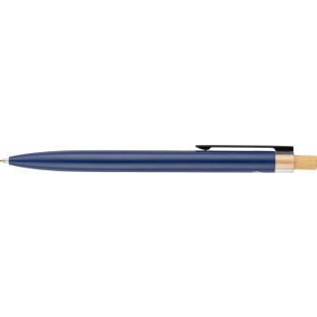 gadget ecologici con logo - Penna a sfera in alluminio riciclato laccato Maren