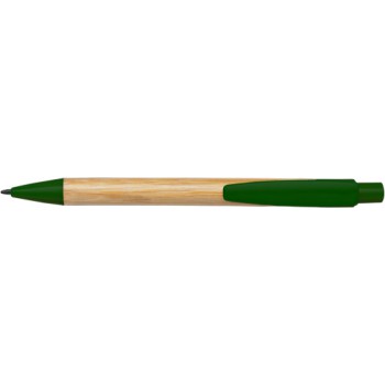 Penne ecologiche personalizzate con logo - Penna a sfera in bamboo Lacey