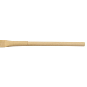 Penne in legno personalizzate con logo - Penna a sfera in cartone Madalena