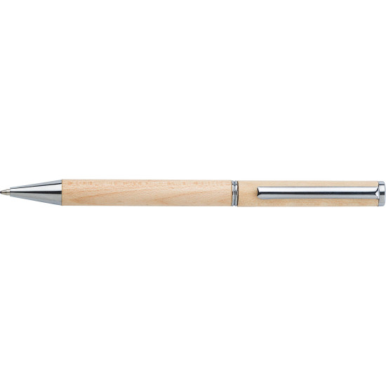 Penna a sfera in legno di acero Lucienne
