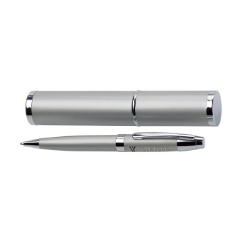 Penna di lusso elegante di qualità personalizzata con logo - Penna a sfera in metallo Mark