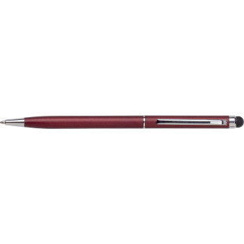 Penna in metallo personalizzata con logo - Penna a sfera Irina | Stylus