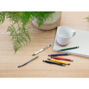 Penna in metallo personalizzata con logo - Penna a sfera Jett | Alluminio | Stylus
