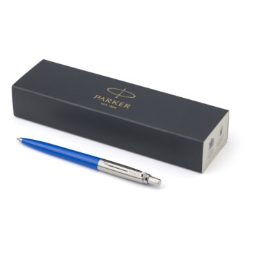 Penna di lusso elegante di qualità personalizzata con logo - Penna a sfera Jotter in acciaio inox e plastica