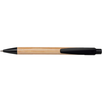 Penne in legno personalizzate con logo - Penna a sfera Lacey | Bambù