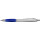 Penna a sfera personalizzabile Impression con corpo in ABS riciclato blu