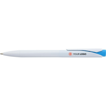 Penne touch screen personalizzate con logo - Penna a sfera Oasis | Riciclata | Forma quadrata