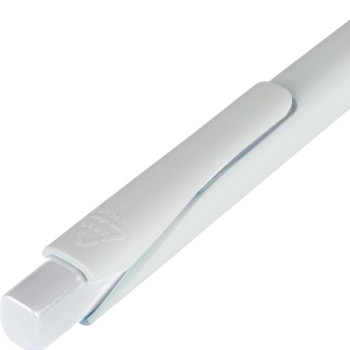 Penne touch screen personalizzate con logo - Penna a sfera Oasis | Riciclata | Forma quadrata