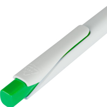 Penne touch screen personalizzate con logo - Penna a sfera Oasis | Riciclata | Forma quadrata