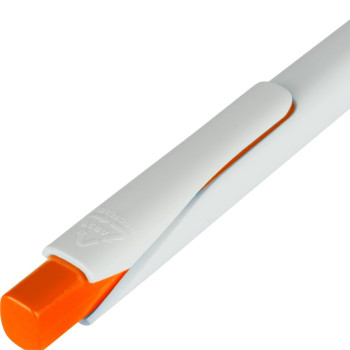 Penne touch screen personalizzate con logo - Penna a sfera Oasis | Riciclata | Forma quadrata
