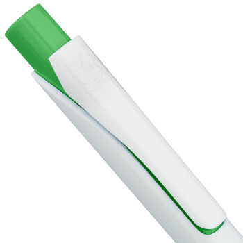 Penne touch screen personalizzate con logo - Penna a sfera Oasis | Riciclata | Forma quadrata