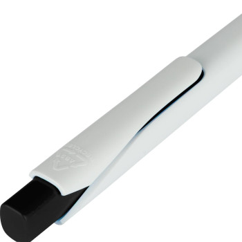 Penne touch screen personalizzate con logo - Penna a sfera Oasis | Riciclata | Forma quadrata