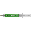 Penna a sfera personalizzabile Impression forma siringa con liquido nero