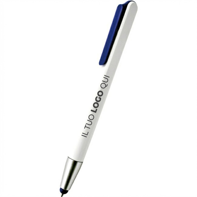 Penna a sfera personalizzabile meccanismo di scatto refill blu