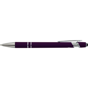Penna in metallo personalizzata con logo - Penna a sfera Primo | Riciclata | Stylus