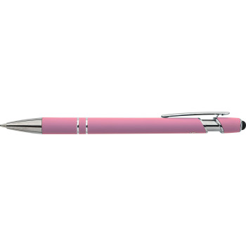 Penna in metallo personalizzata con logo - Penna a sfera Primo | Riciclata | Stylus