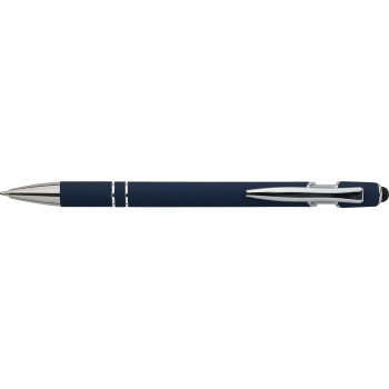 Penna in metallo personalizzata con logo - Penna a sfera Primo | Riciclata | Stylus