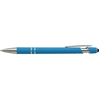 Penna in metallo personalizzata con logo - Penna a sfera Primo | Riciclata | Stylus