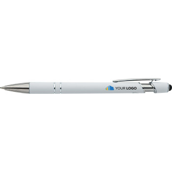 Penna in metallo personalizzata con logo - Penna a sfera Primo | Riciclata | Stylus