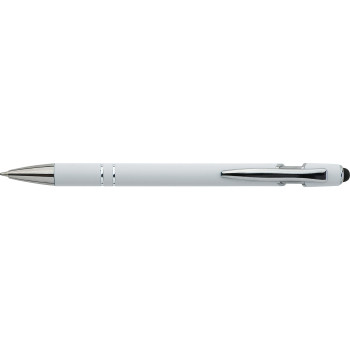 Penna in metallo personalizzata con logo - Penna a sfera Primo | Riciclata | Stylus