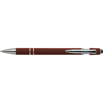 Penna in metallo personalizzata con logo - Penna a sfera Primo | Riciclata | Stylus